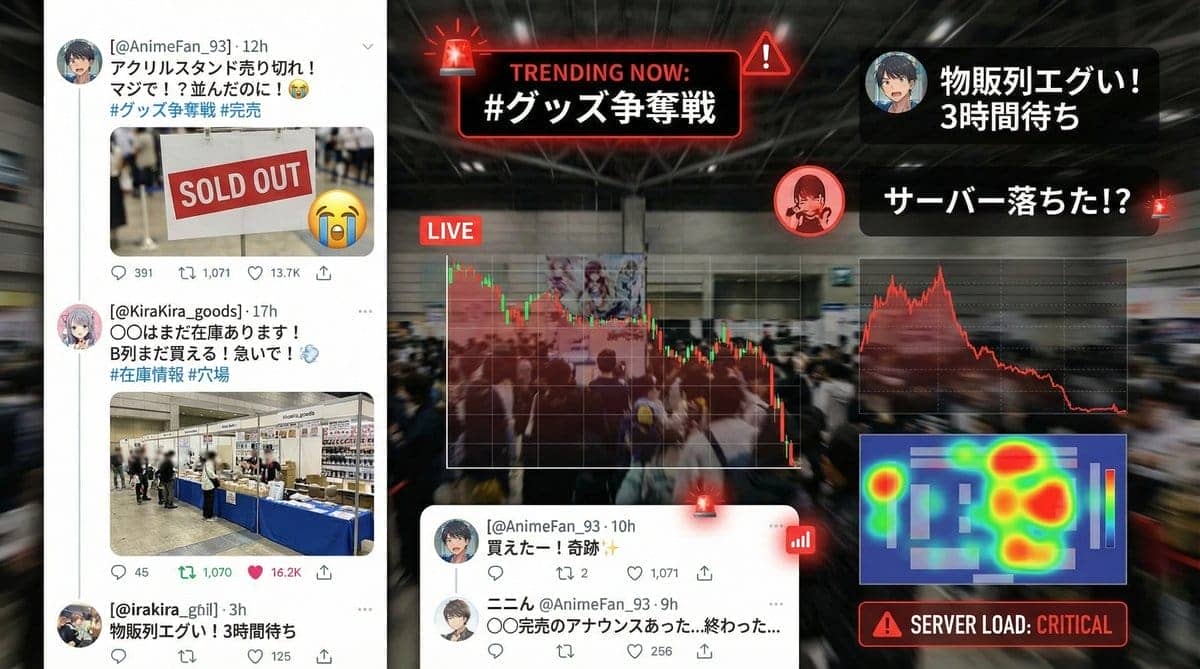 浅草花やしきの銀魂コラボイベントの様子